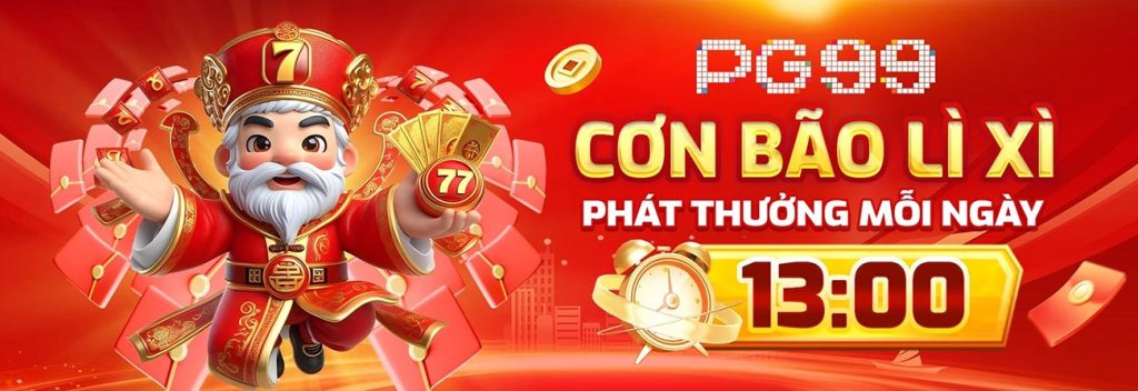 Phát thưởng mỗi ngày với con bão lì xì